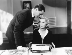 Secretary Prints: TROUBLE IN PARADISE, from left, Herbert Marshall, Miriam Hopkins, 1932