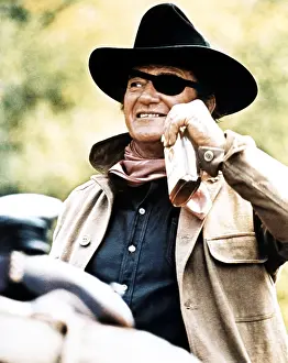 Eyepatch Prints: TRUE GRIT, John Wayne, 1969