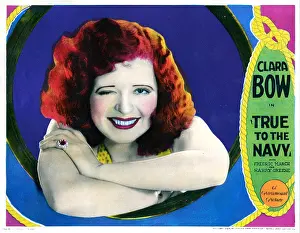 Winking Prints: TRUE TO THE NAVY, Clara Bow, 1930