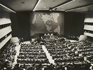 Auditorium Prints: Truman addresses UN General Assembly on Oct