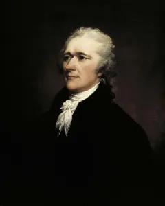 United States Of America Prints: TRUMBULL, John (1756-1843). Alexander Hamilton