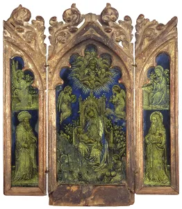 Putto Prints: Tryptic, by Unknown Artist, 15th Century
