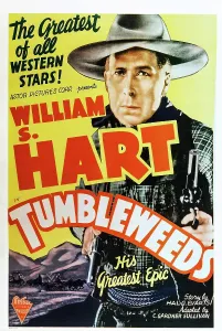 Images Dated 2nd December 2014: TUMBLEWEEDS, US poster art, William S. Hart, 1925