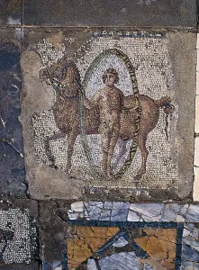 Crome Prints: TUNISIA. Carthage. House of Horses