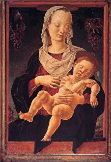 Virgin Prints: Tura Cosm, Madonna with the Sleeping Child (Madonna of the Zodiac)