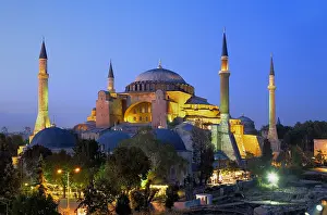 Bizantium Prints: TURKEY. Istanbul. Hagia Sophia (Basilica of St)