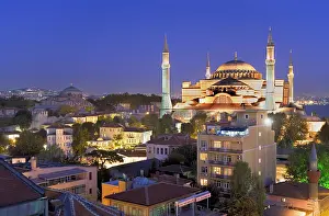 Bizantium Prints: TURKEY. Istanbul. Hagia Sophia (Basilica of St)