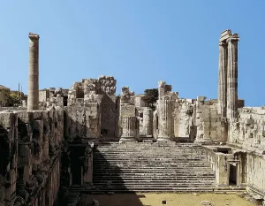 Marmara Ve Ege Kiyilari Prints: TURKEY. MARMARA. Didyma. Pronaos of the Temple of Apollo Didymus (2nd c)
