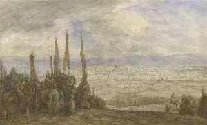 Standards Prints: Turkish Army at Jerusalem, by Marius Bauer
