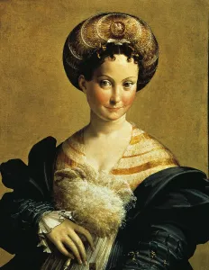 Slavery Prints: The Turkish Slave, by Mazzola Francesco known as Parmigianino