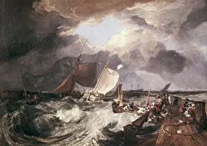 London Prints: TURNER, Joseph Mallord William (1775-1851). Calais Pier. 1803