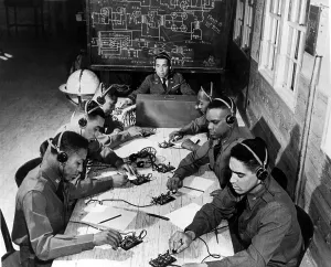 Morse Code Prints: Tuskegee, Alabama: 99th Pursuit Squadron