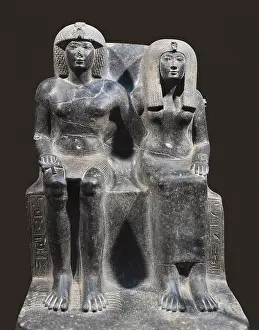Qina Prints: Tuthmosis IV and his mother Tiy