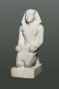 Tuthmosis Iii 15th Century Bc Prints: Tuthmosis offering to god Amun
