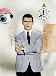 Classic Tv Prints: THE TWILIGHT ZONE, Rod Serling, 1959-64