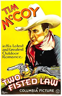 TWO-FISTED LAW, Tim McCoy, 1932