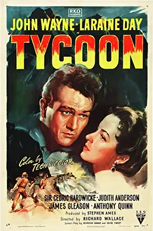 Images Dated 1st July 2008: TYCOON, from left: John Wayne, Laraine Day, 1947