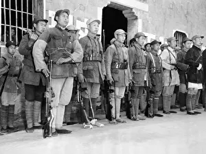 Revolts Prints: Typical soldiers of the Communist New Fourth Army