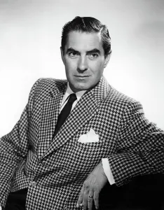 Power Prints: Tyrone Power at the time of the stage production DARK IS LIGHT ENOUGH in the 1950s