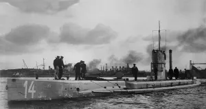 Submarine Prints: U-14 Austro-Hungarian submarine saw action in WW1