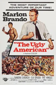 1963 Movies Prints: THE UGLY AMERICAN, US poster art, Eiji Okada, Marlon Brando, 1963