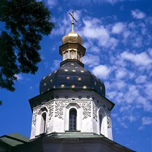 Ukraine Prints: UKRAINE. Kiev. Kiev Monastery of the Caves (Pecherska Lavra)