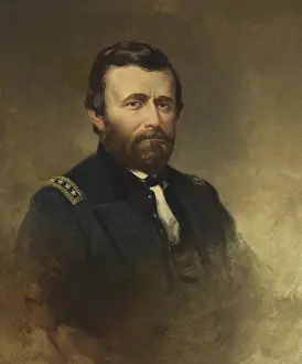 General Prints: Ulysses Grant, 18th President of the United States, held office from 1869-1877