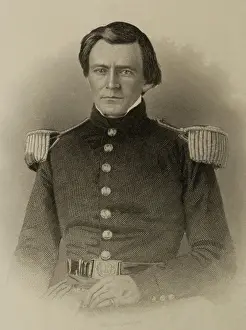 Ulysses Grant in a Lieutenants uniform, c. 1843-45, after his graduation from West Point (BSLOC_2018_10_11)
