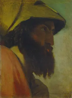 Shoulders Prints: Ulysses, by Jean-Auguste-Dominique Ingres, 1827, French painting, oil on canvas