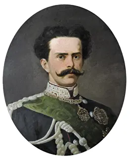 Military Dress Prints: UMBERTO I of Italy (1844-1900)