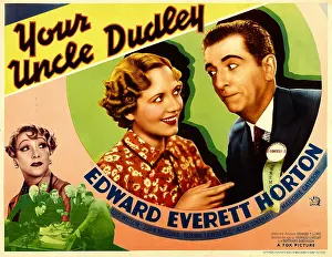 Ribbon Prints: YOUR UNCLE DUDLEY, far right: Edward Everett Horton