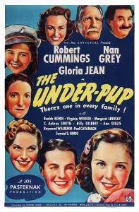 Gilbert Prints: THE UNDER-PUP, US poster art, counter-clockwise from top right: Billy Gilbert, C