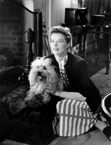 Sitting On Floor Prints: UNDERCURRENT, Katharine Hepburn, 1946