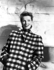 Plaid Prints: UNDERCURRENT, Katharine Hepburn, 1946