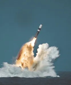 July Prints: Underwater launch of a Trident ballistic missile from a submarine