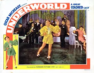 Dancer Prints: UNDERWORLD, US lobbycard, Bee Freeman, 1937