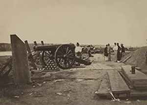 Ammunition Prints: Union battery at Fort Defiance
