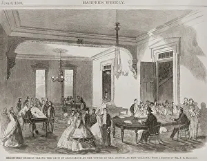 Rebel Prints: Union occupied New Orleans, 1863, during the US Civil War