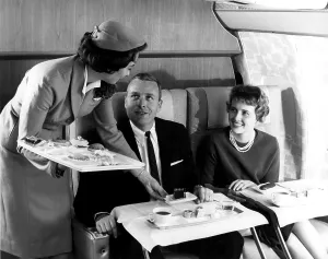 Passenger Prints: United Air Lines in the early 1960s.. Courtesy: CSU Archives / Everett Collection