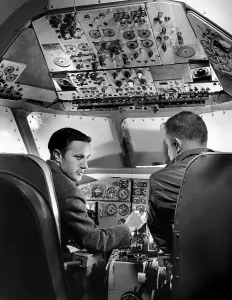 Airline Prints: United Airlines pilots Robert Burns and G