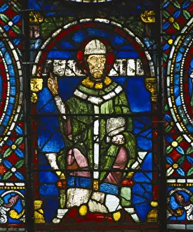 Englishwoman Prints: UNITED KINGDOM. ENGLAND. Canterbury. Cathedral. Portrait of St. Thomas Becket