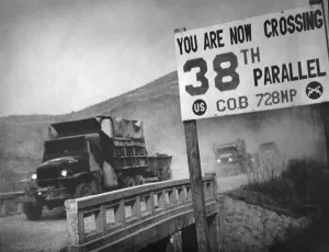 Equipment Prints: United Nations forces withdrawing southbound from Pyongyang