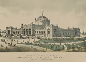 Pedestrians Prints: United States Centennial Exhibition 1876