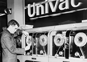 Computers Prints: Univac was the first computer designed for commercial use and 46 were built and installed in the 1950s