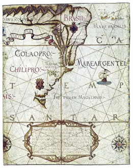 Chileans Prints: Universa ac Navigabilis Totius Terrarum Orbis Description