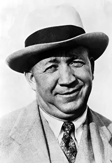 Football Coach Prints: University of Notre Dame American Football Coach Knute Rockne
