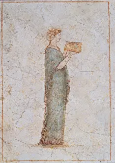 Lazio Prints: Unknown artist, Female figure holding a vase