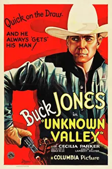 Glove Prints: UNKNOWN VALLEY, Buck Jones, 1933