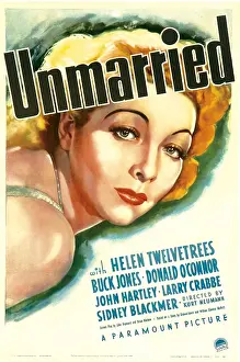 Twelvetrees Prints: UNMARRIED, Helen Twelvetrees, 1939