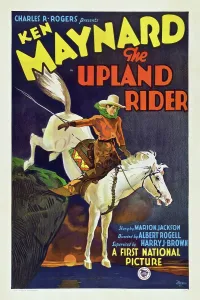 November Prints: THE UPLAND RIDER, US poster art, Ken Maynard, 1928